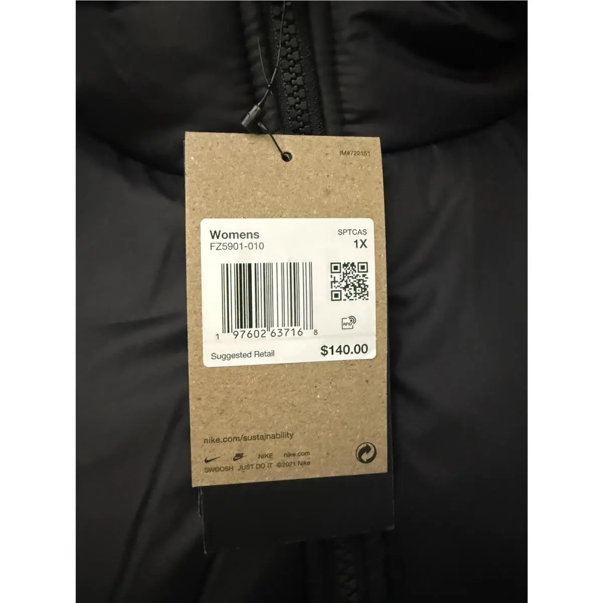 Nike clothing - Therma-Fit Repel - Repel - DM0698010 FZ5901-010 - Black, Exterior: Black (UPC: 197602477320) 0
