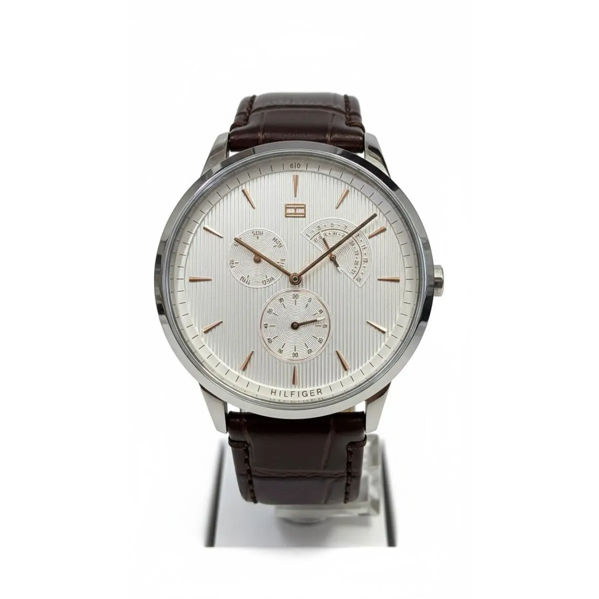 Brad 44 MM Men`s Dress Multifunction Retrograde Watch by Tommy Hilfiger