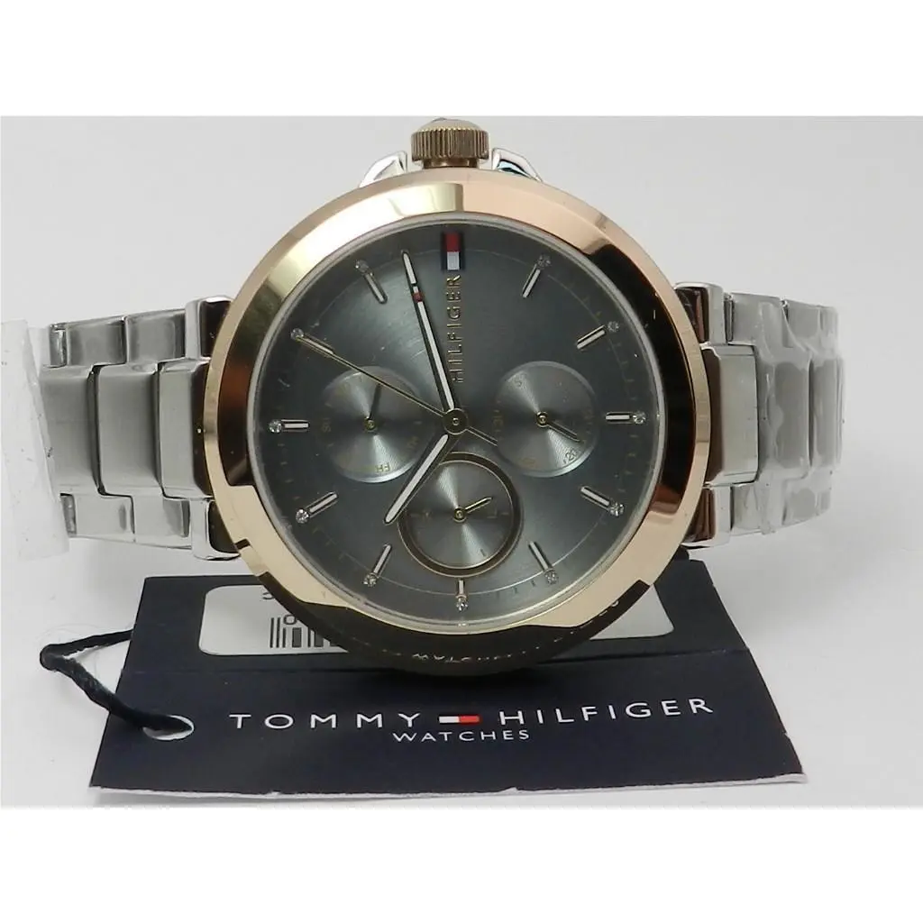 1782754 Two Tone Multifunction Bracelet Watch by Tommy Hilfiger