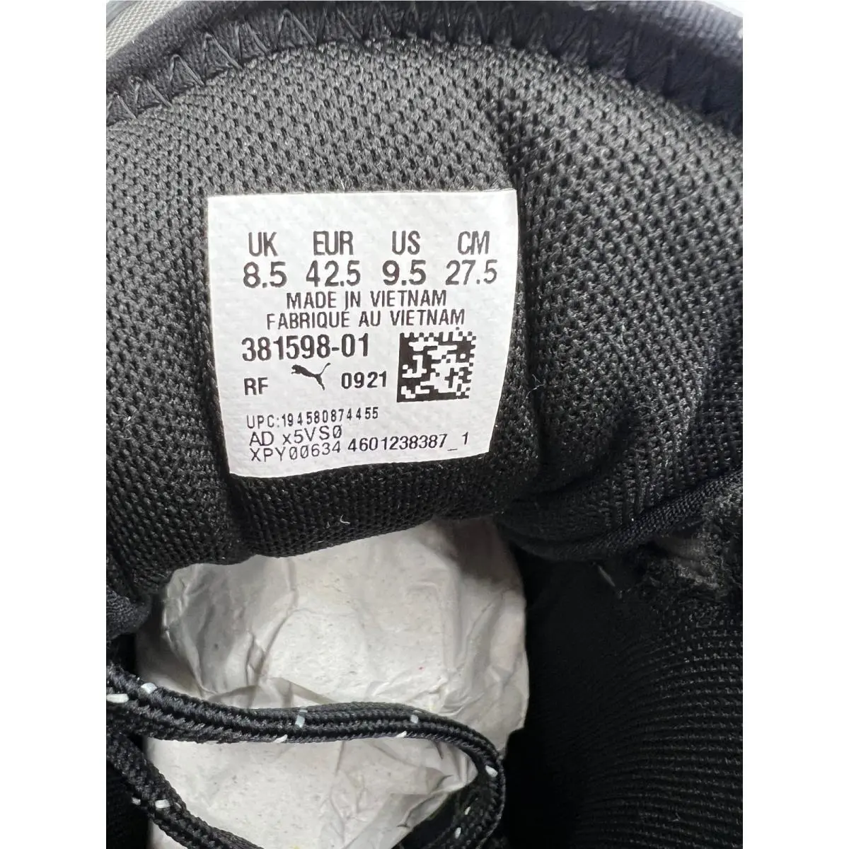 Puma shoes - Puma Wild - Wild - 381598-01 - Black (UPC: 194580874455) 2