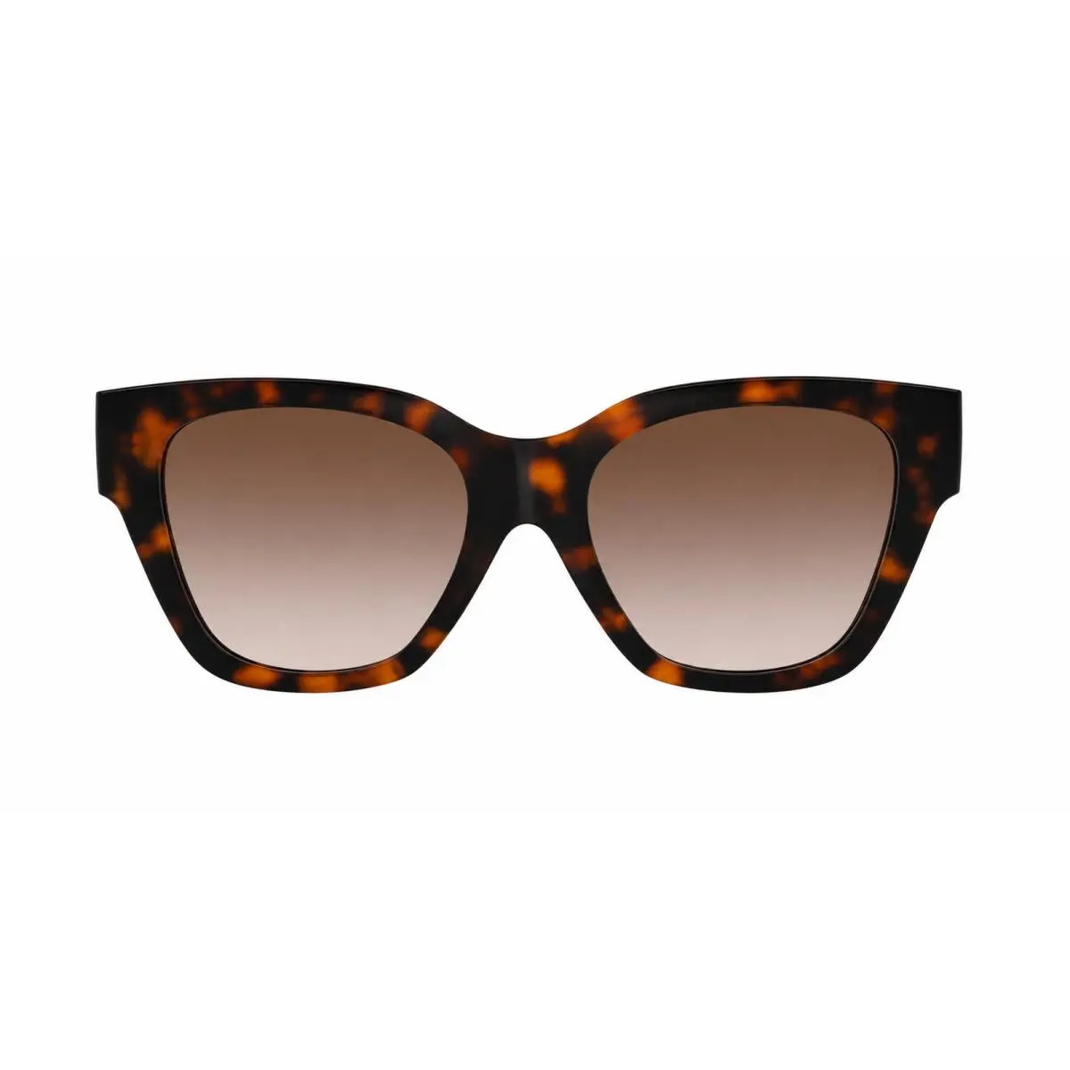 BE 4489U 300213 Dark Havana Plastic Sunglasses Brown Gradient Lens by Burberry