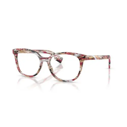 Women`s 51mm Striped Checker Eyeglasses BE2291-3792-51 by Burberry