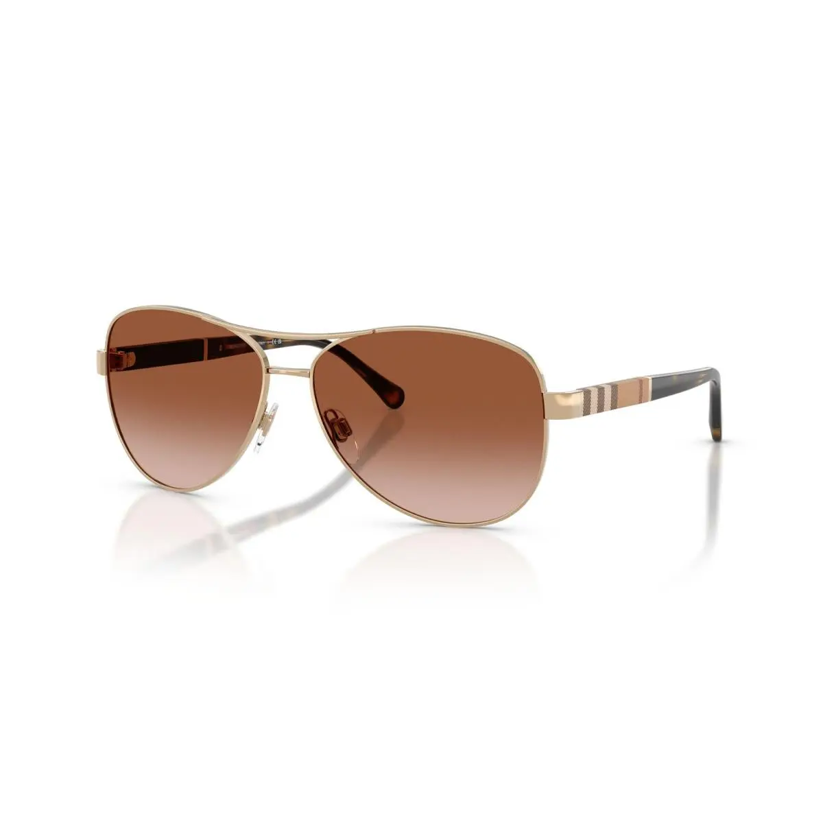 3080 Sunglasses 114513 Gold by Burberry