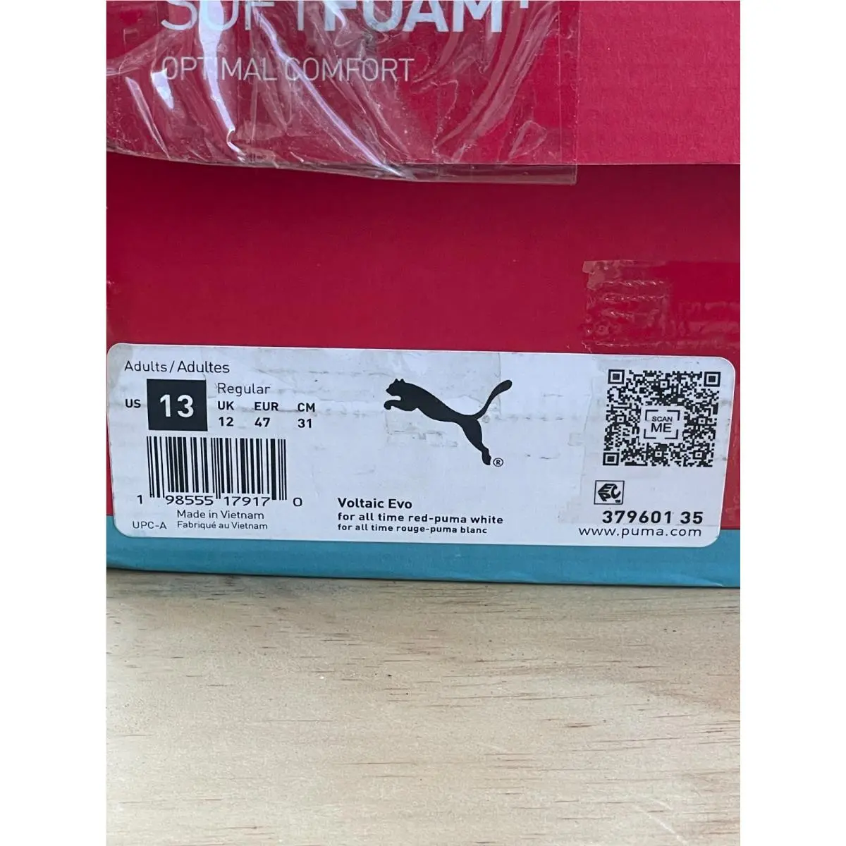 Puma shoes - PUMA Voltaic - Voltaic - 379601 - Red 2