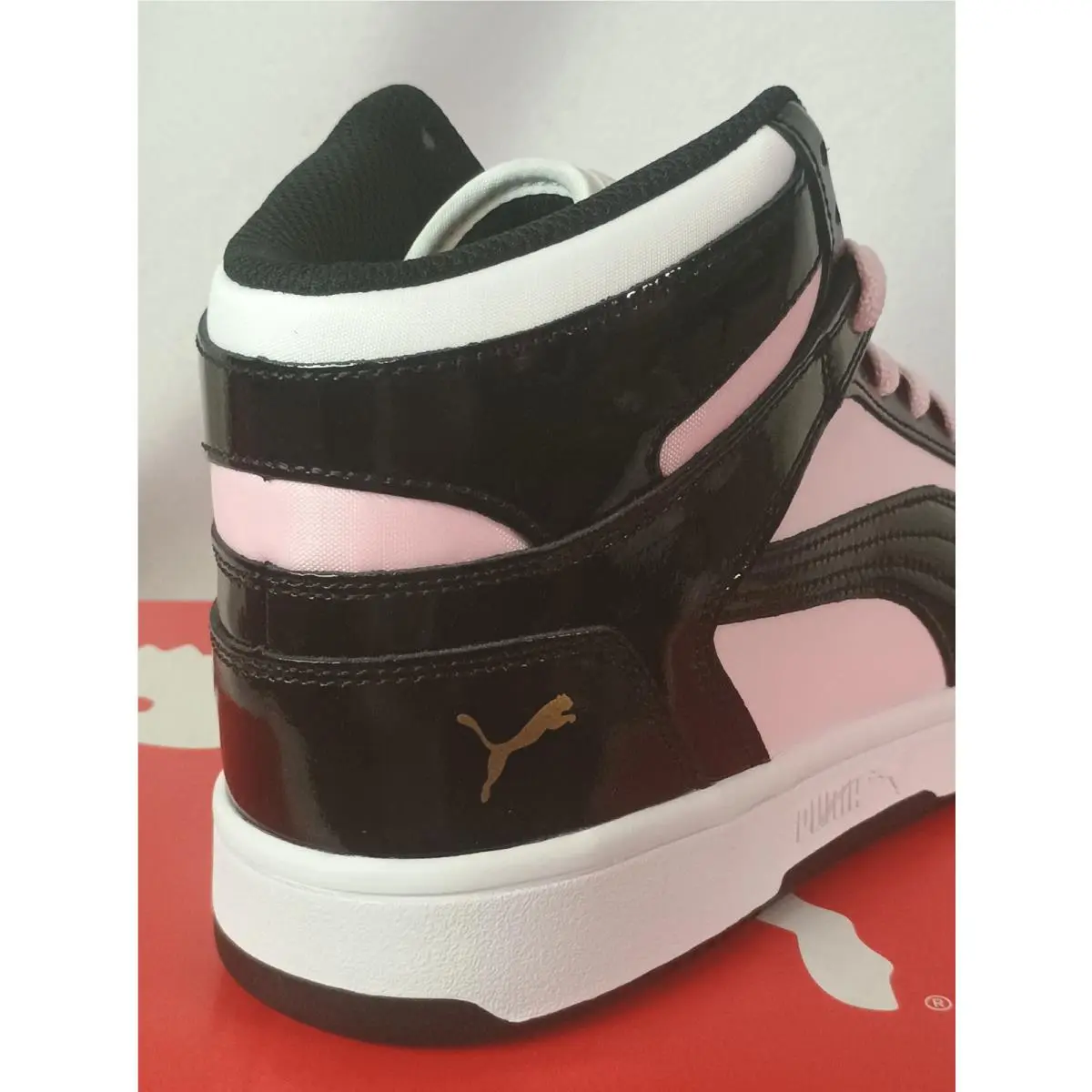 Puma shoes - Puma Rebound Layup Shine - Rebound Layup Shine - 399643 02 - Pink 7