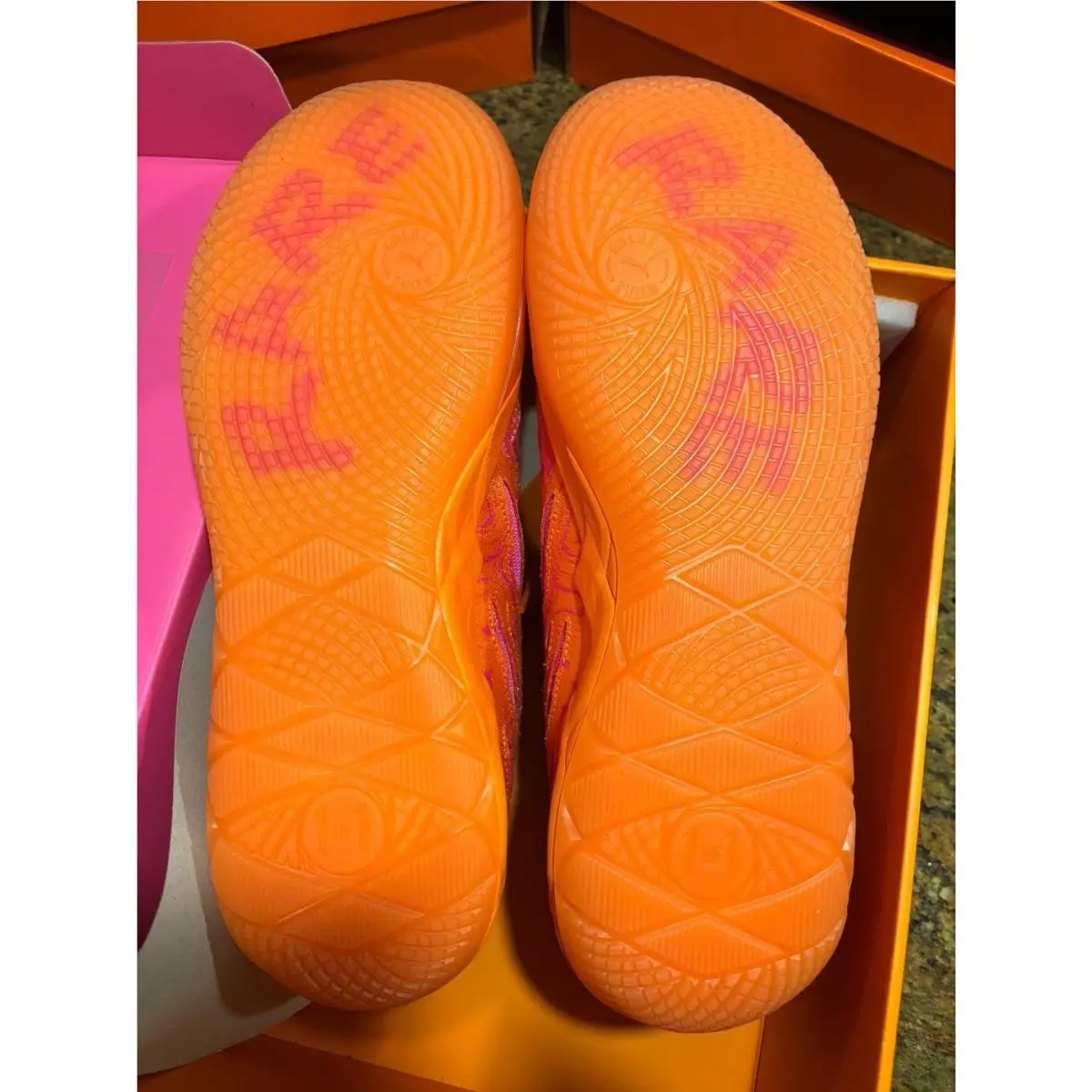 Puma shoes - MB.01 Mash-Up - 312855 01 - Orange 8