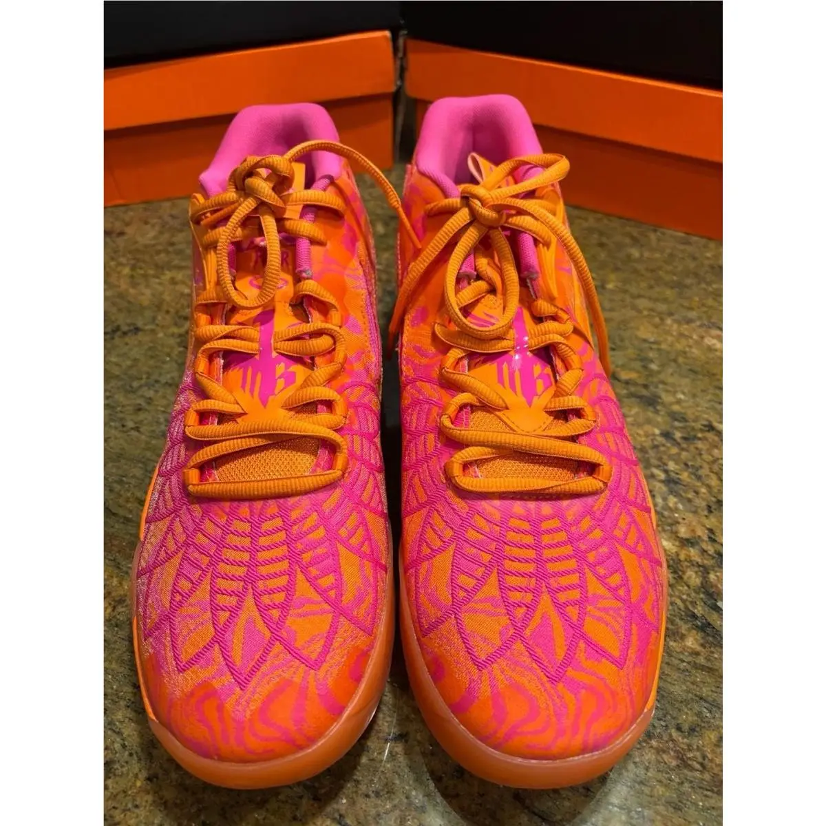 Puma shoes - MB.01 Mash-Up - 312855 01 - Orange 4
