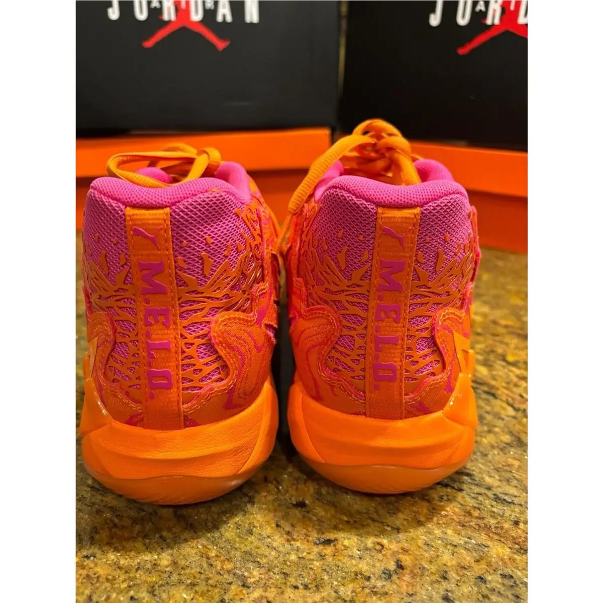 Puma shoes - MB.01 Mash-Up - 312855 01 - Orange 5