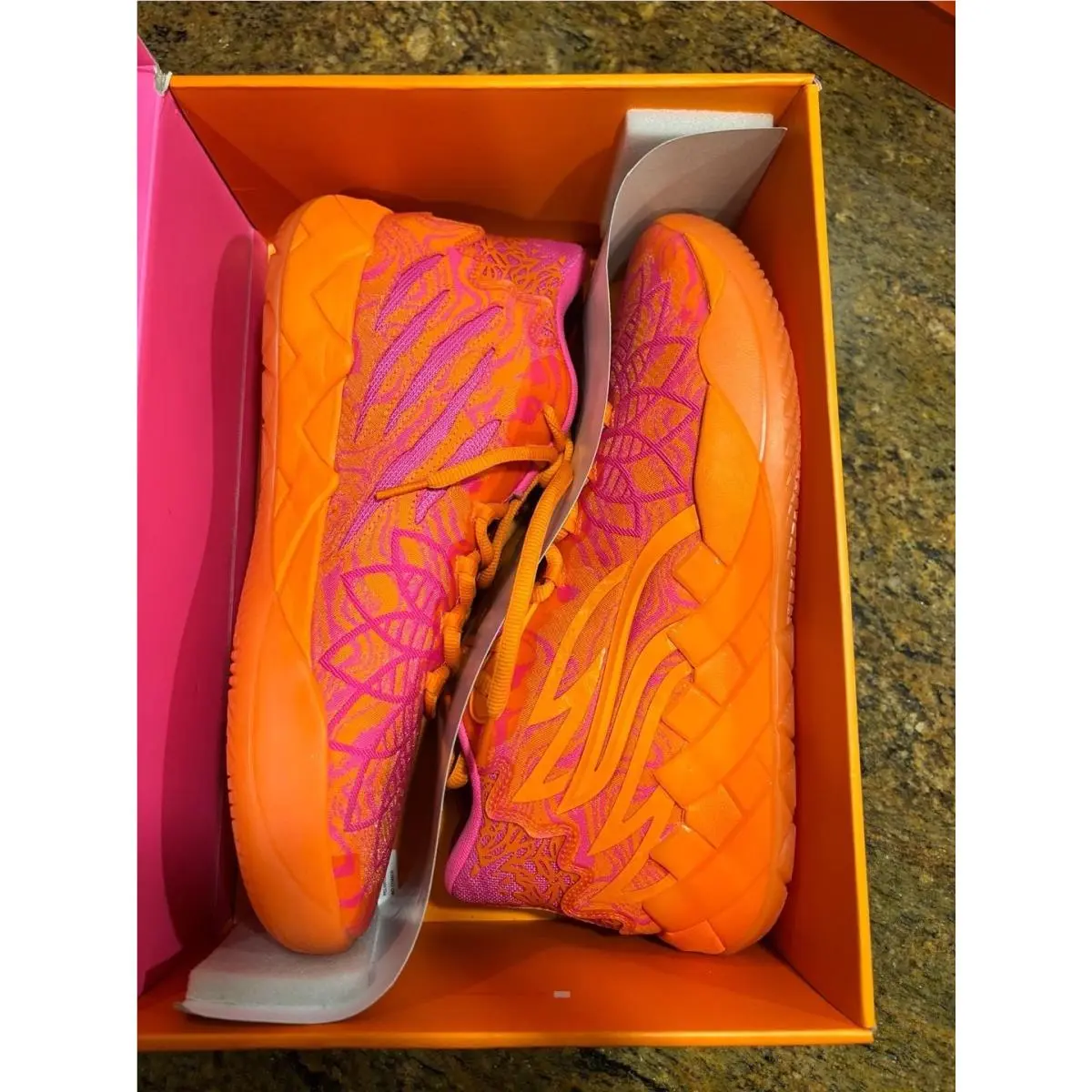 Puma shoes - MB.01 Mash-Up - 312855 01 - Orange 6