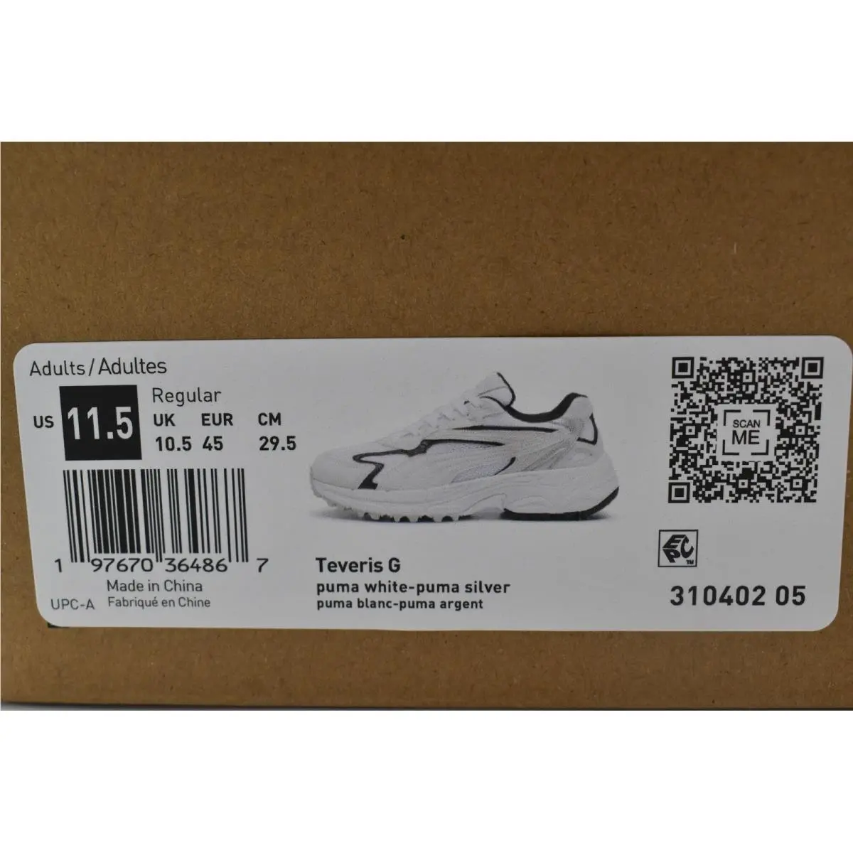 Puma shoes - Teveris G - Teveris - White 10