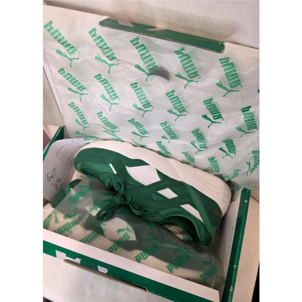 Puma shoes - PUMA R698 - 358489-01 - Green 17
