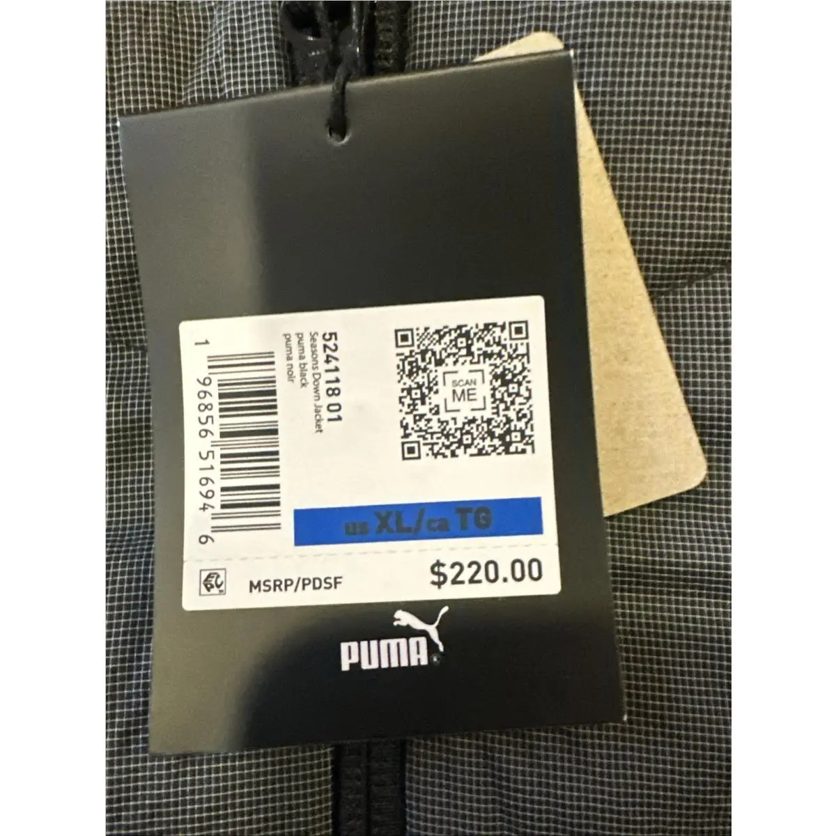 Puma clothing - Puma - 52411801 - Puma Black / Grey (UPC: 0196856516946) 12