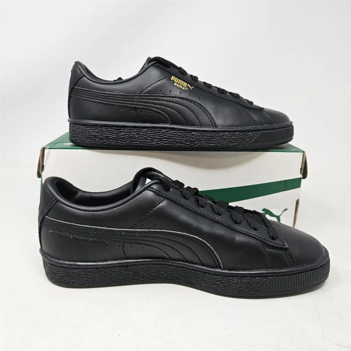 Puma shoes - PUMA Basket Classic Xxi Lace Up - 37492303 - Black 0