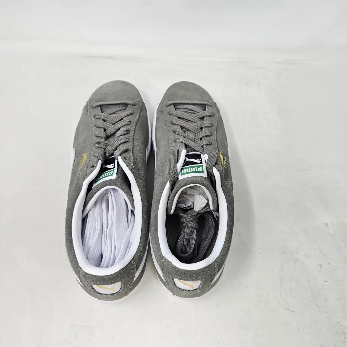 Puma shoes - PUMA Suede Classic Lace Up - 399781-06 - Cast Iron - Grey 4