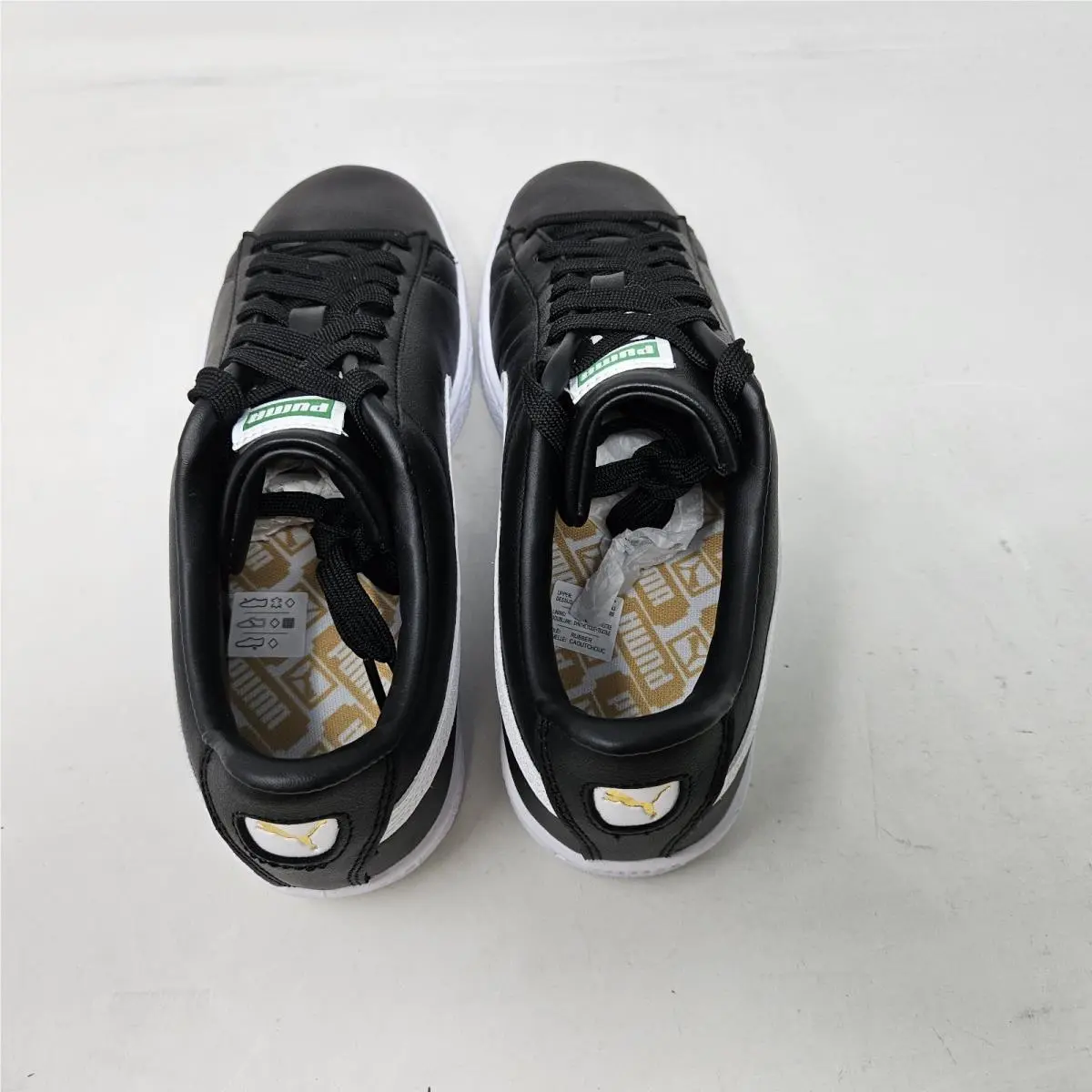 Puma shoes - PUMA Basket Classic Xxi Lace Up - 374923-04 - Black 5