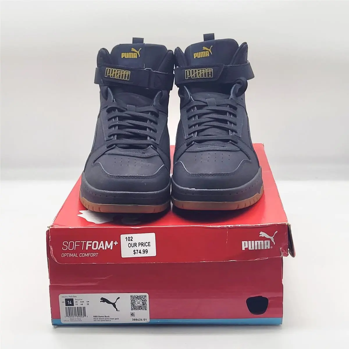 Puma shoes - PUMA Rbd Game Buck Lace Up - 38842601 - Black (UPC: 195551390431) 9