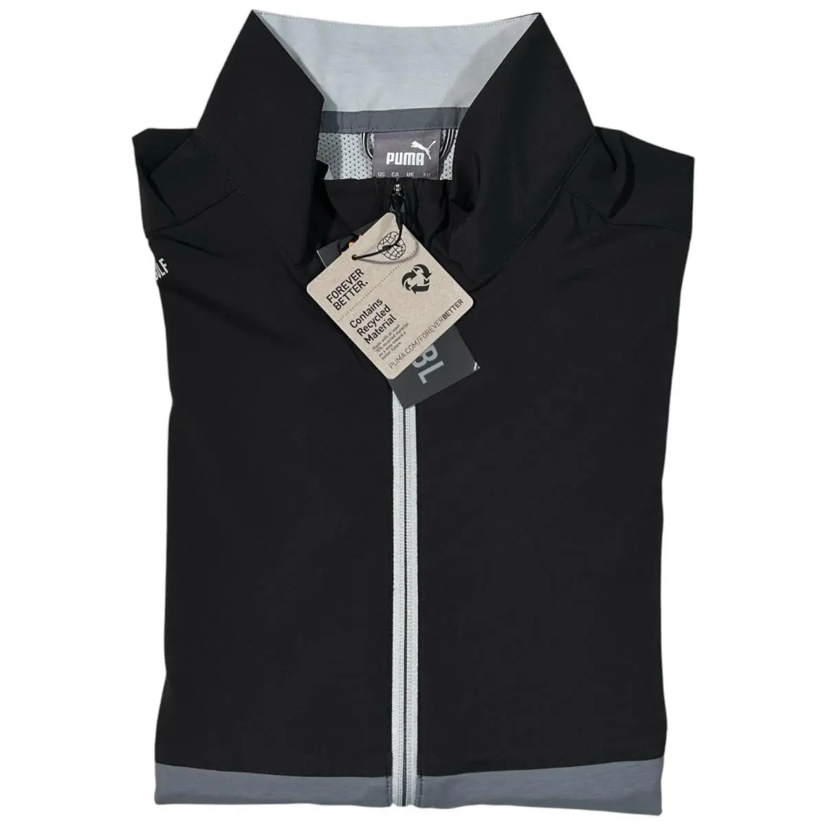Puma clothing - Monterey Wind Jacket - Monterey Wind Jacket - Black/Gray (UPC: 196856995031) 1