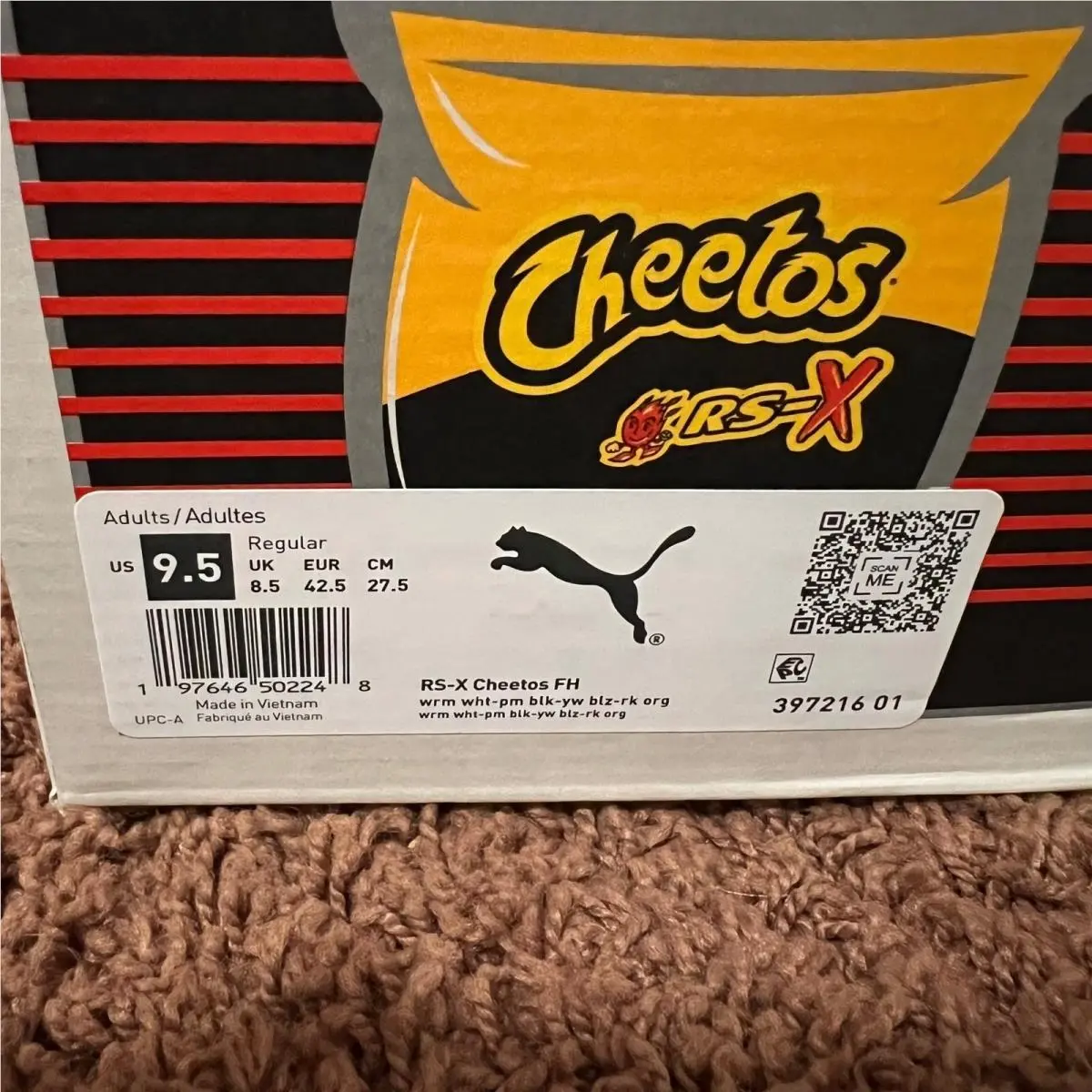 Puma shoes - RS-X Cheetos FH - Cheetos - Orange 6
