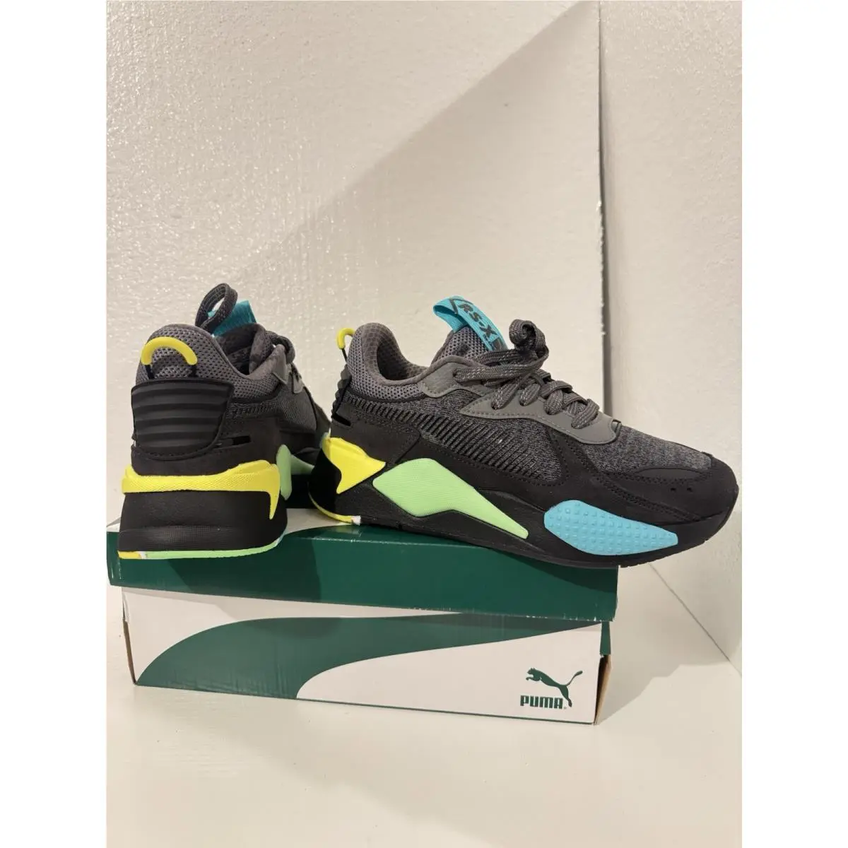 Puma shoes - PUMA RS-X - 385934-02 - Gray 0