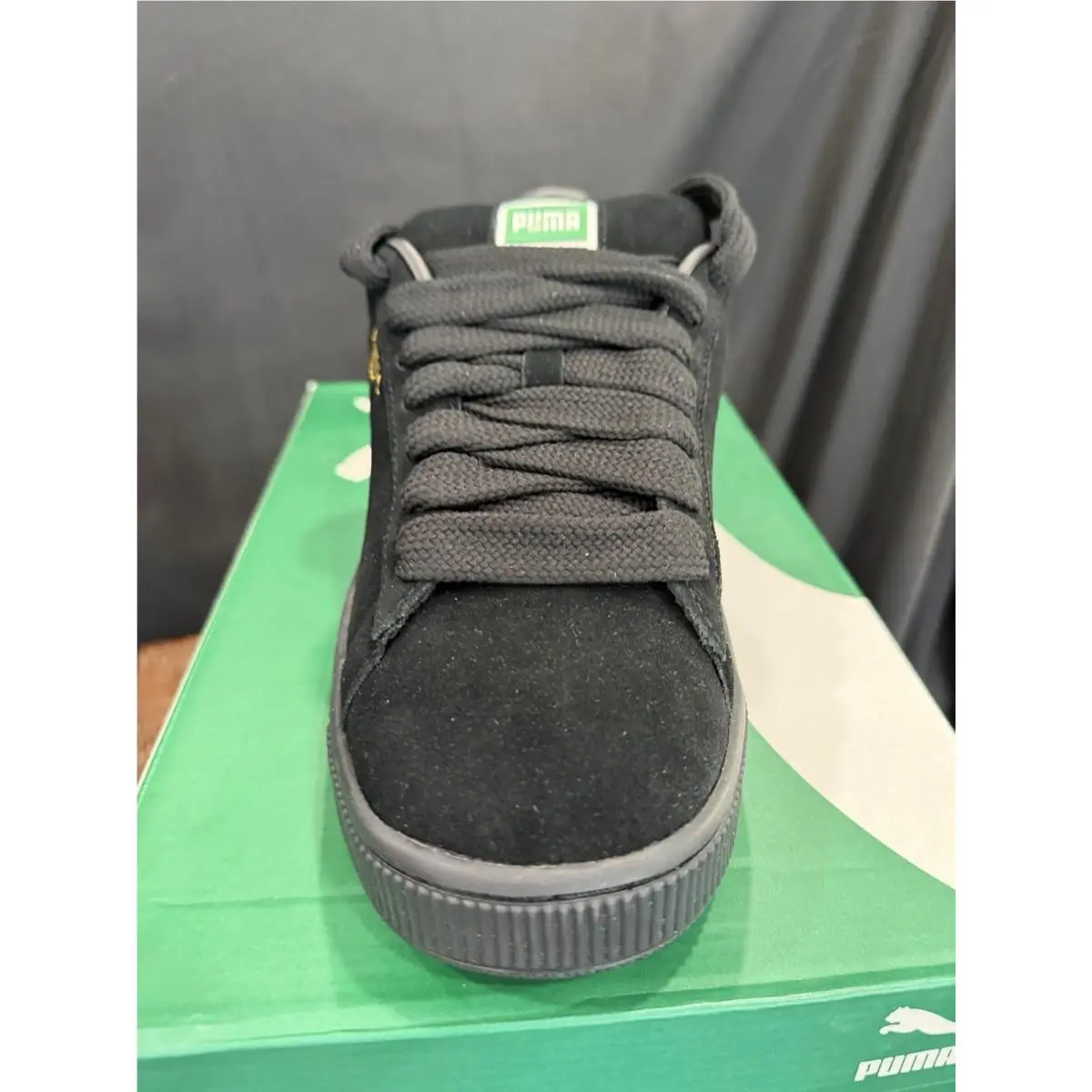 Puma shoes - PUMA Suede XL - Suede - 395205-33 - Black, Manufacturer: Black/Black 1