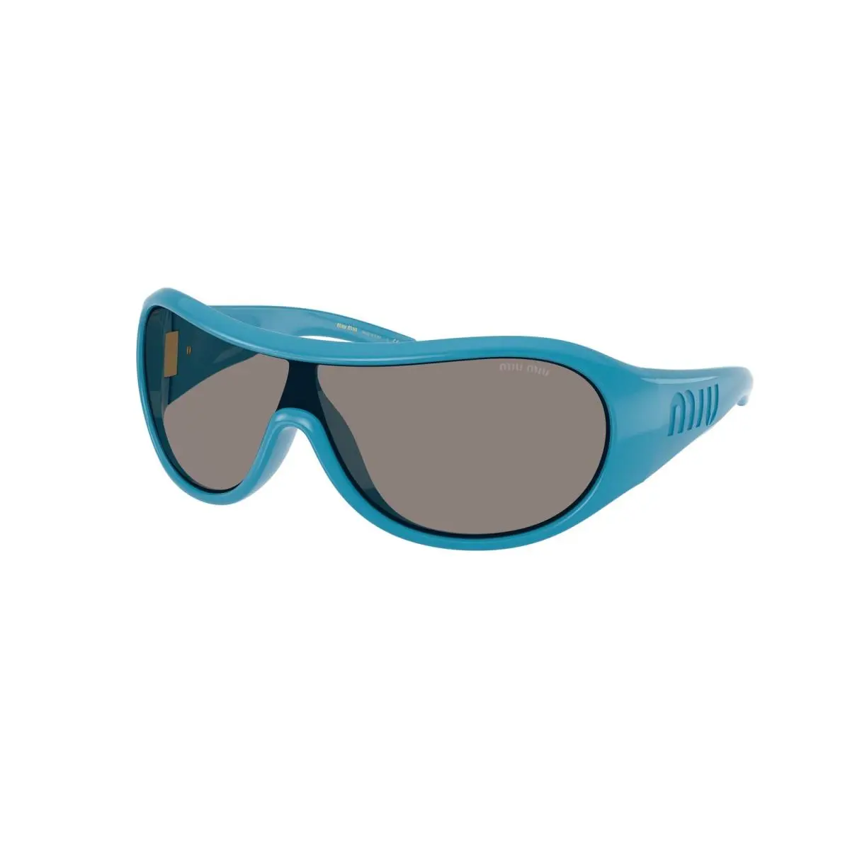 MU B14SU 26N80Q Blue Dark Grey 33 mm Women`s Sunglasses by Miu Miu