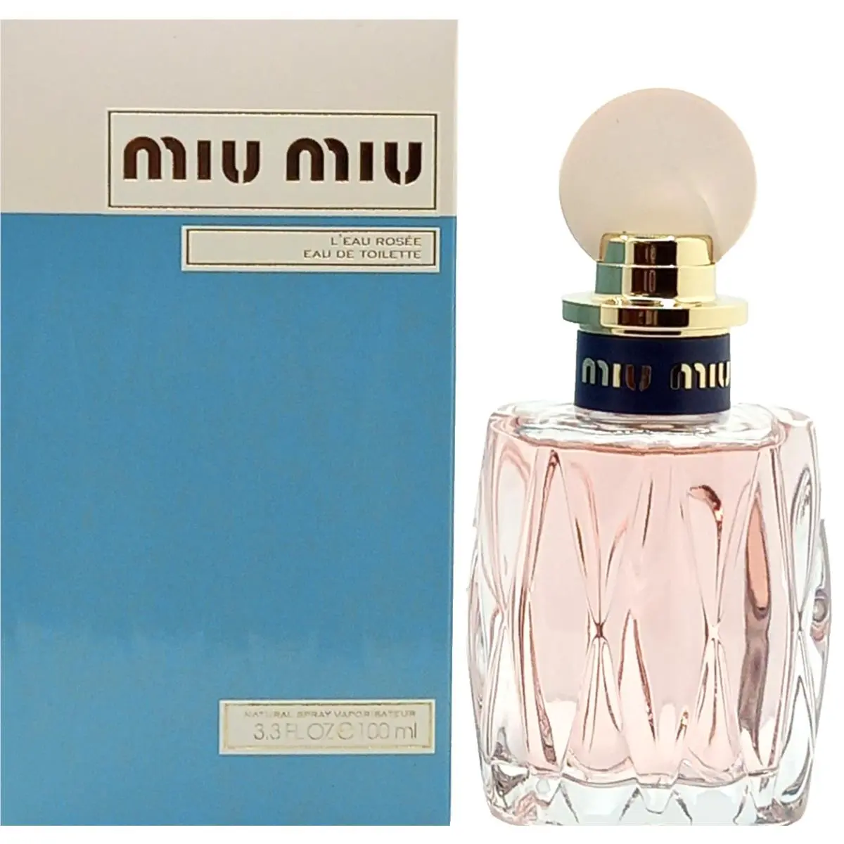 L`eau Rosee Eau DE Toilette Spray For Women 3.3 Oz / 100 ml by Miu Miu