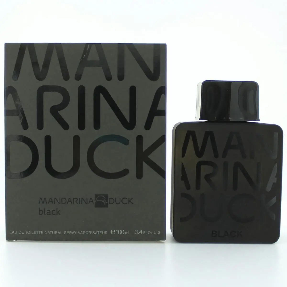 Black Eau De Toilette 3.4 oz 100 ml For Men by Mandarina Duck