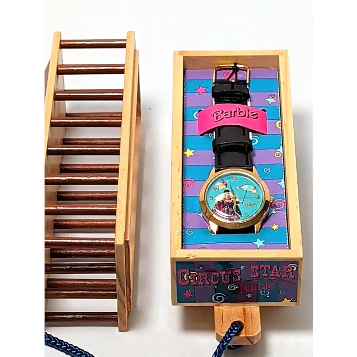 1995  Fao Schwarz Circus Star Barbie Watch Limited Edition 1033/5000 by Fossil