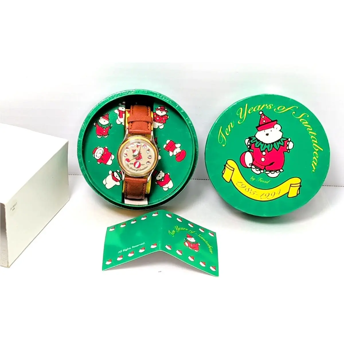 Ten Years of Santabear Watch 1985-1994 Limited Edition 1015/6000 Box by Fossil