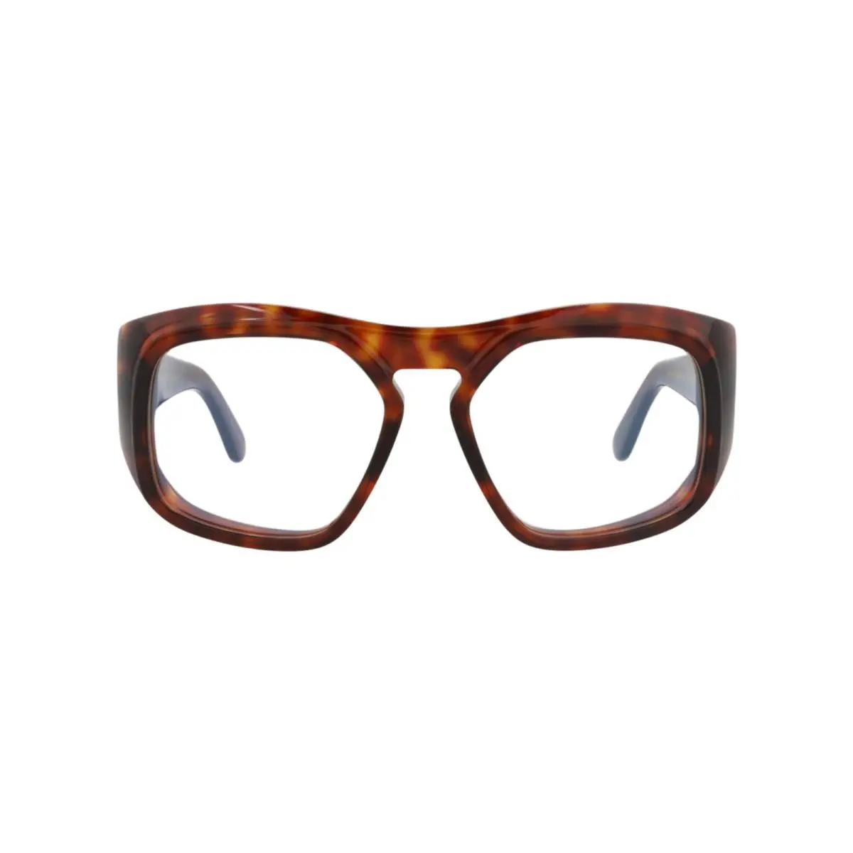 Unisex Square/rectangle Havana-havana-transparent Fashion Designer Eye by Valentino