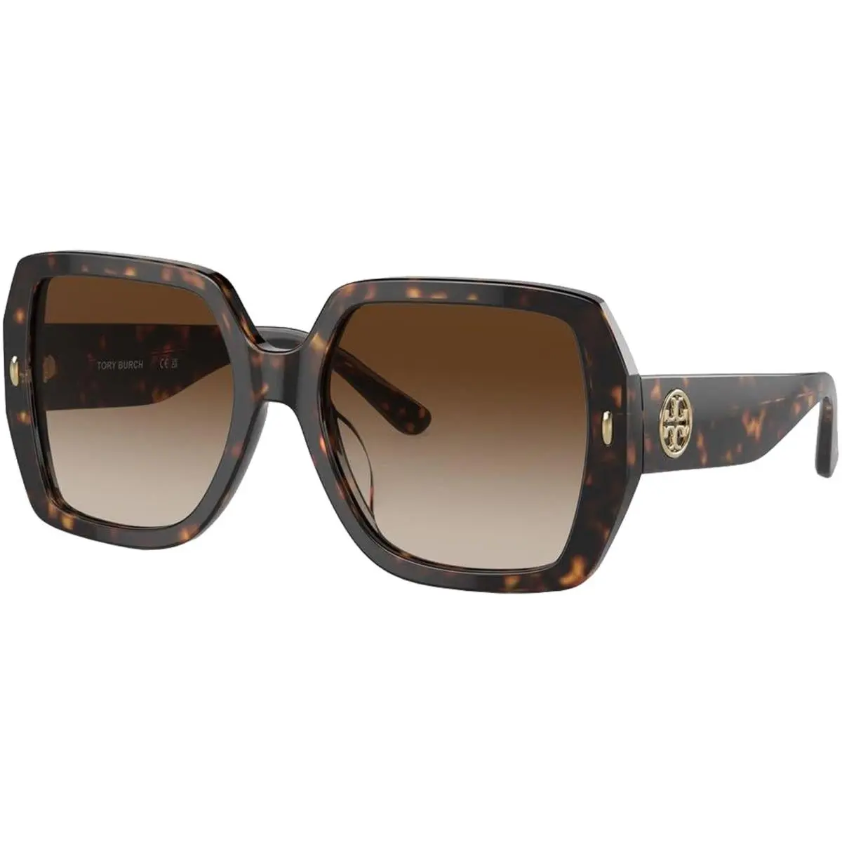 Women`s Geometric Butterfly Sunglasses w/ 5-Barrel Steel Hinges 7191U by Tory Burch