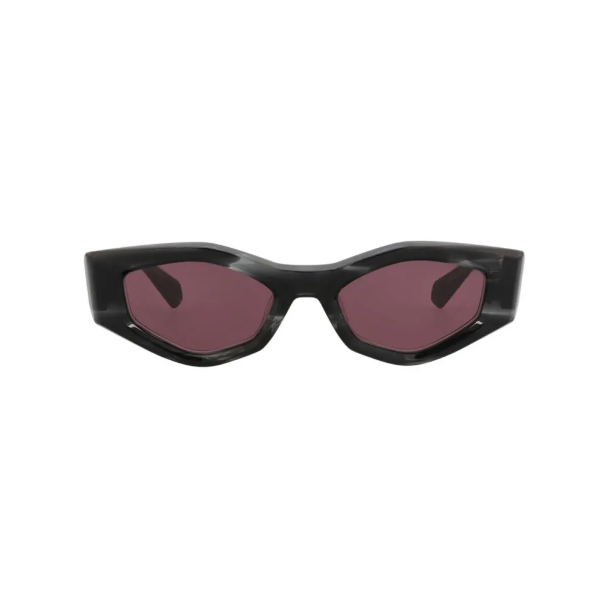 Unisex Cat Eye Black-black-bordeaux Fashion Designer Eyewear by Valentino