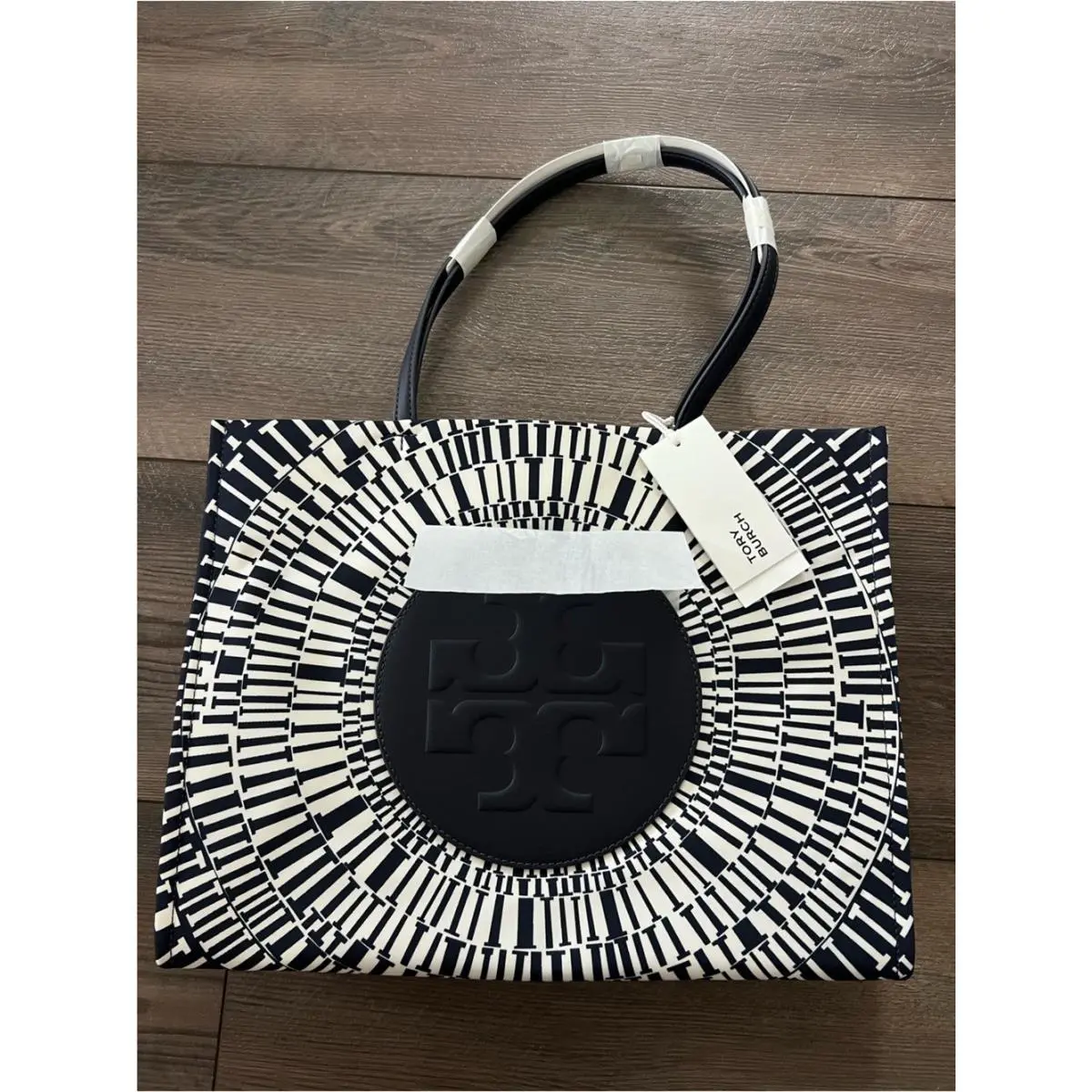Women`s Ella Printed Small Tote by Tory Burch