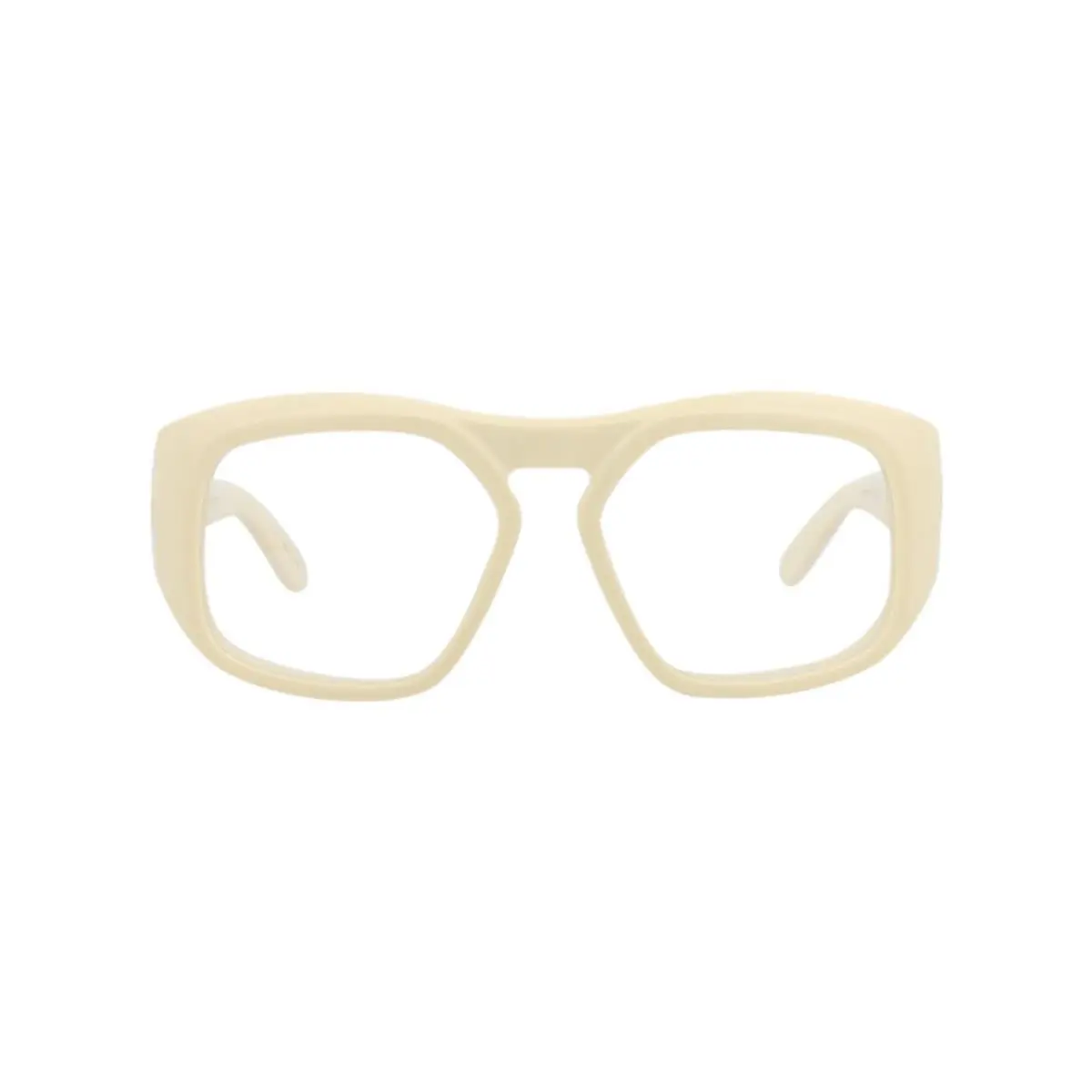 Valentino Unisex Square/rectangle Ivory-ivory-transparent Fashion Designer Eyewe