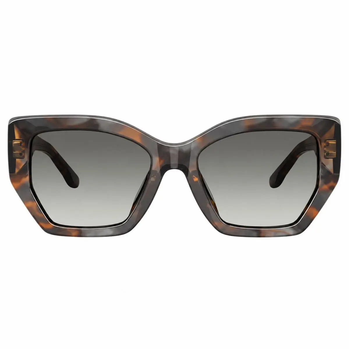 TY 7187U 207111 Blue Smoke Tortoise Plastic Sunglasses Grey Gradient by Tory Burch