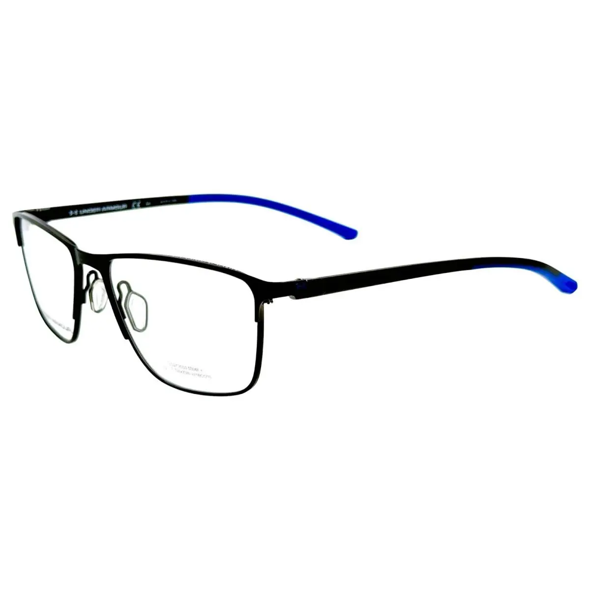 UA5004G Mens Metal Eyeglass Frame 003 Matte Black 54-16 Stainless by Under Armour