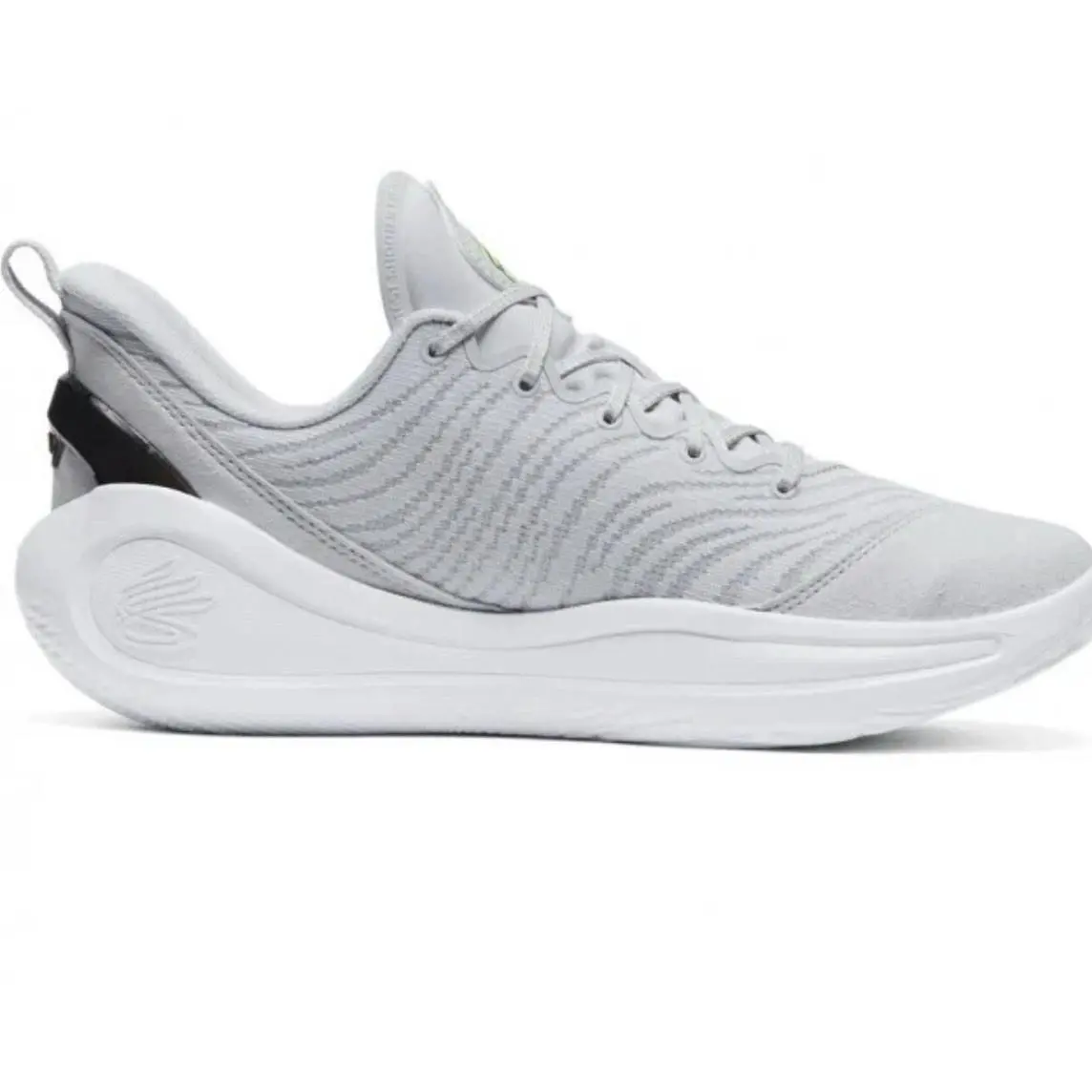 Under Armour shoes - Under Armour Curry 12 EXTL - Gray/ Black/ Yellow (UPC: 0197777547712) 1