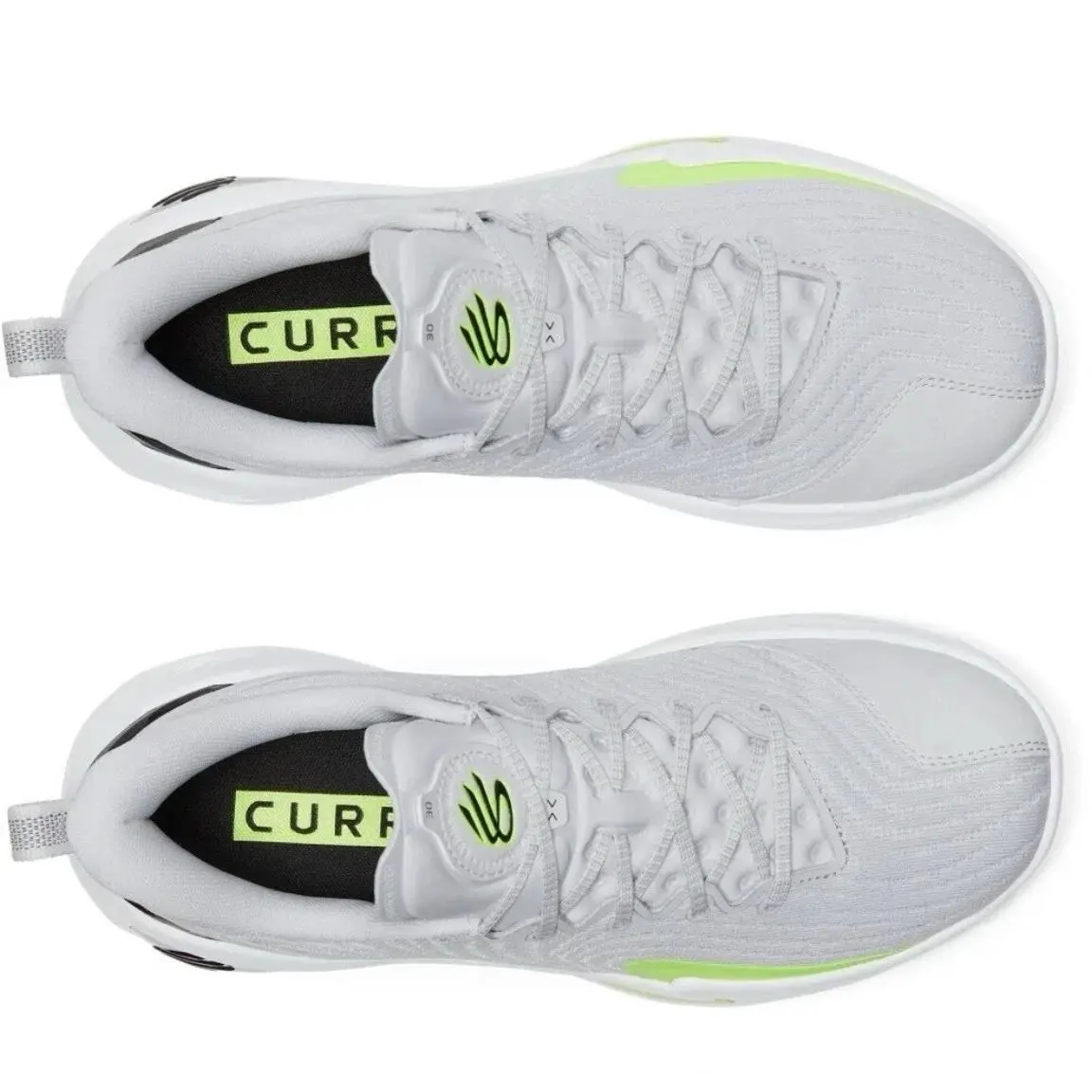 Under Armour shoes - Under Armour Curry 12 EXTL - Gray/ Black/ Yellow (UPC: 0197777547712) 3