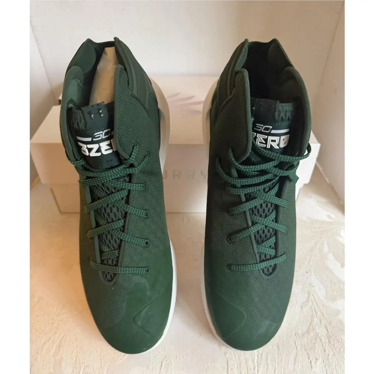 Under Armour shoes - Under Armour Team Curry - Team Curry - Dark Green (UPC: 196039308313) 1