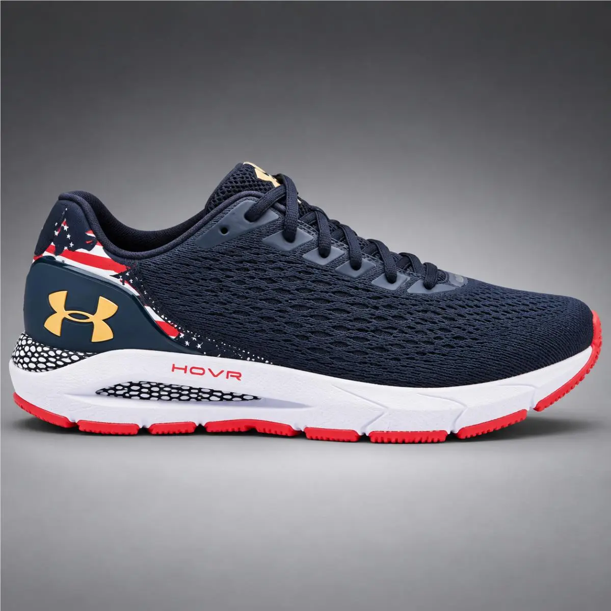 Under Armour shoes - Under Armour HOVR Sonic 3 - 3024025-400 - Blue/Red/White/Gold (UPC: 194512688242) 1