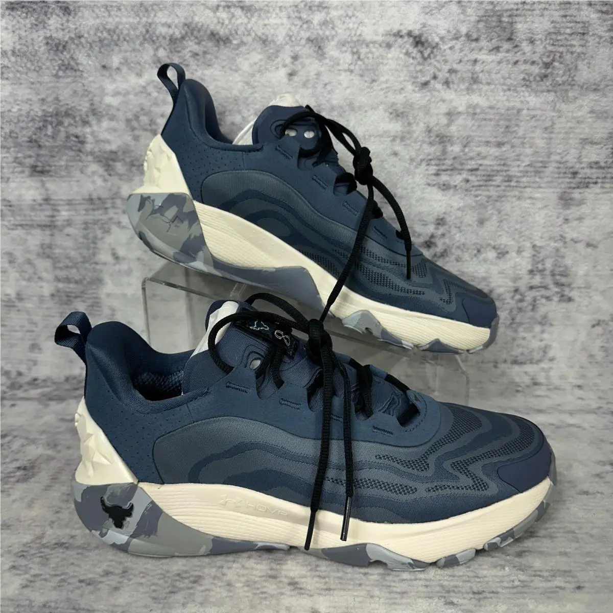 Under Armour shoes - UA Project Rock 8 - Project Rock - 6000852-044 - Slate Grey / Camo (UPC: 198632838440) 0