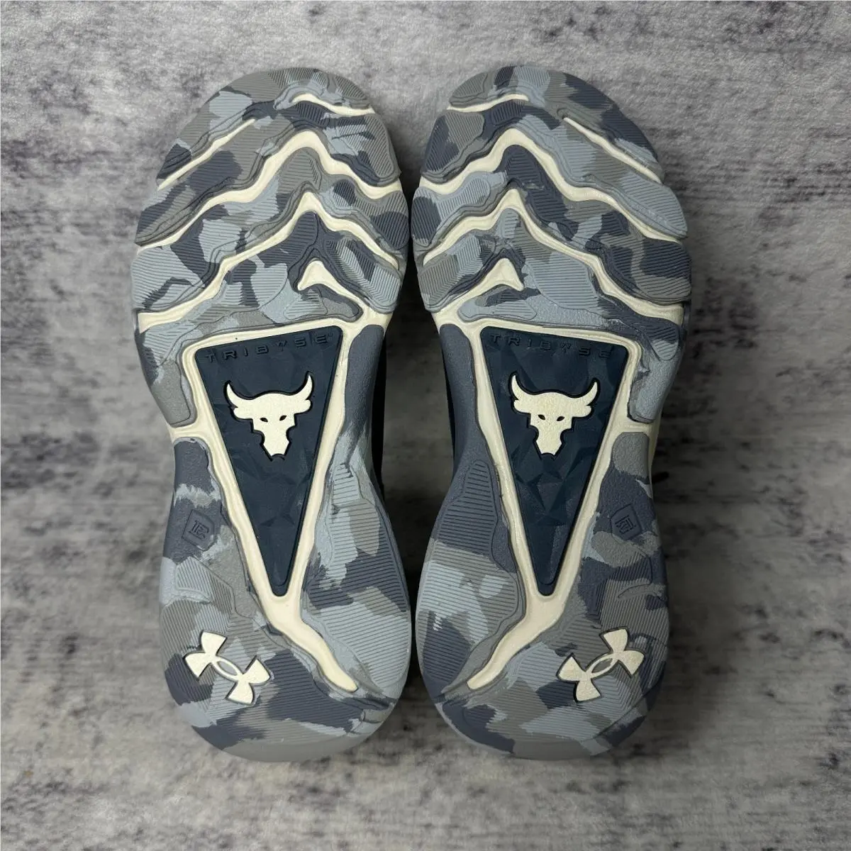 Under Armour shoes - UA Project Rock 8 - Project Rock - 6000852-044 - Slate Grey / Camo (UPC: 198632838440) 6