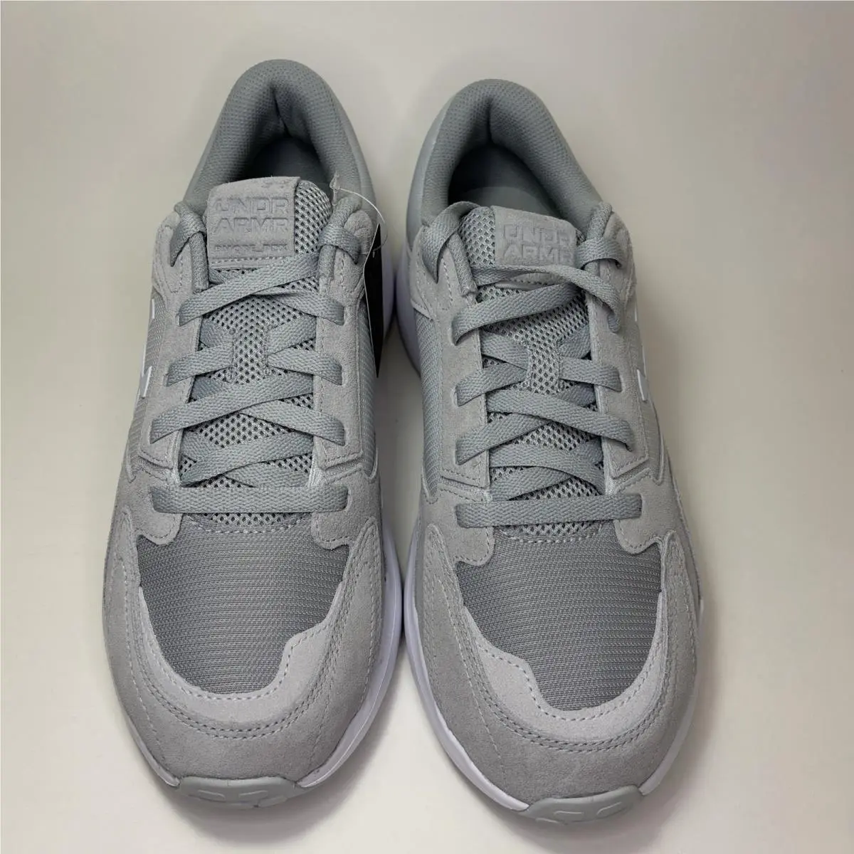 Under Armour shoes - UA EDGE SUEDE - EDGE SUEDE - 3027731 - GRAY/WHITE 0