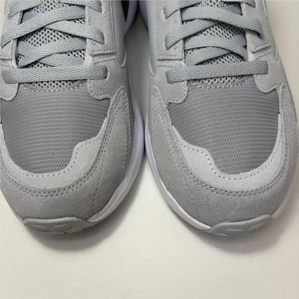 Under Armour shoes - UA EDGE SUEDE - EDGE SUEDE - 3027731 - GRAY/WHITE 3