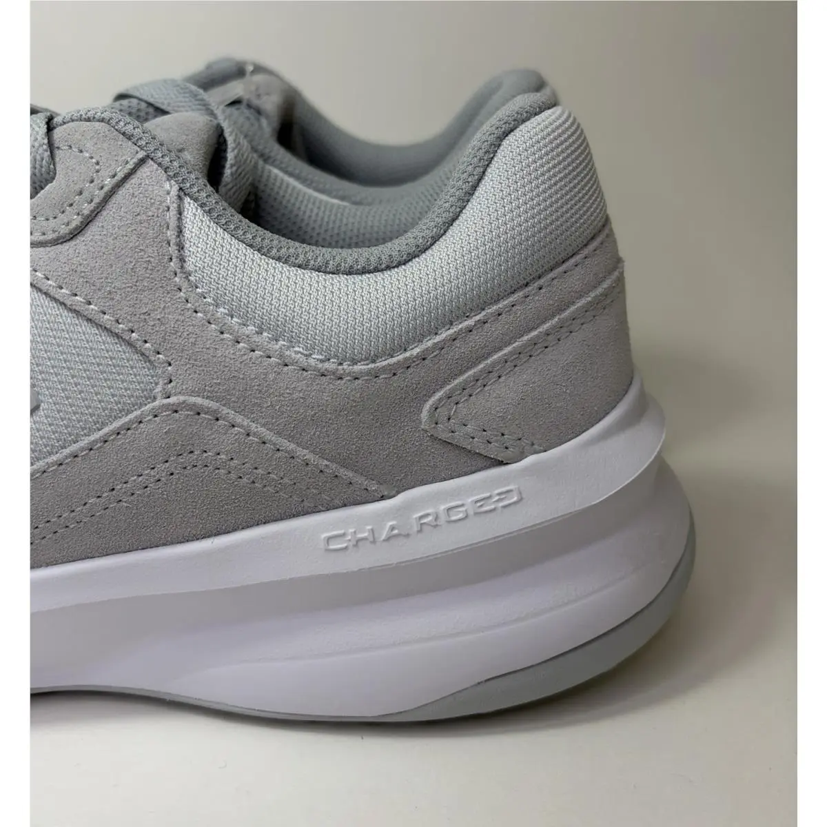 Under Armour shoes - UA EDGE SUEDE - EDGE SUEDE - 3027731 - GRAY/WHITE 6
