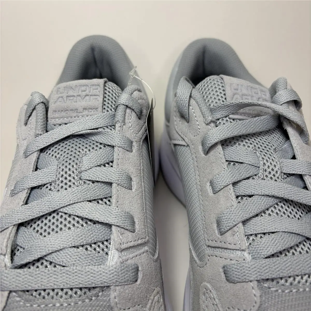 Under Armour shoes - UA EDGE SUEDE - EDGE SUEDE - 3027731 - GRAY/WHITE 4