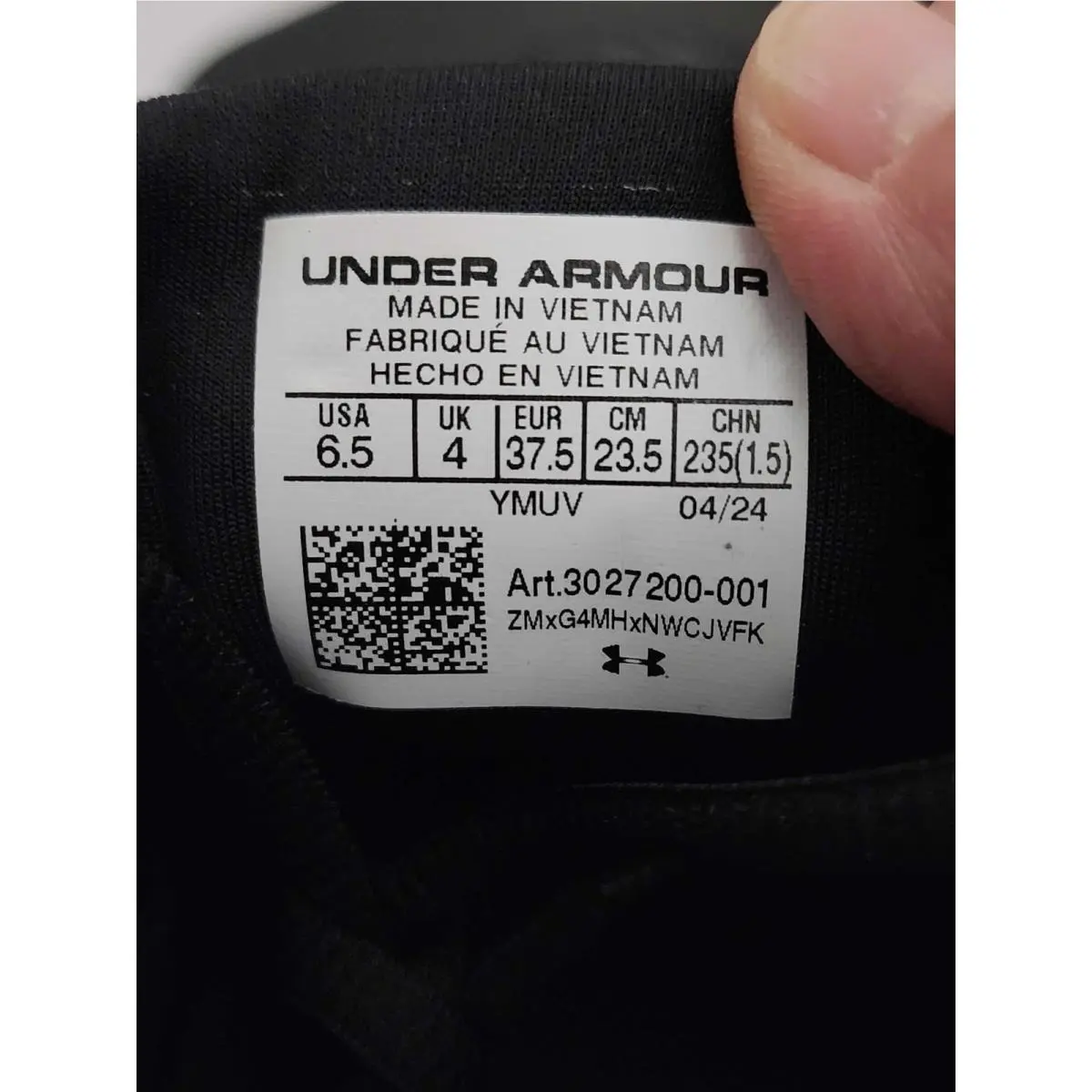 Under Armour shoes - Black 1