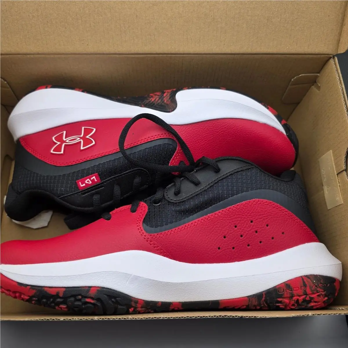 Under Armour shoes - Lockdown 6 - Lockdown - Red 0