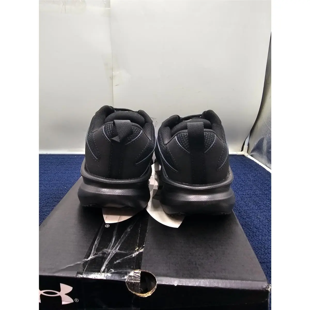 Under Armour shoes - Under Armour Charged Assert 11 - BLACK/BLACK/BLACK (UPC: 198633834717) 3