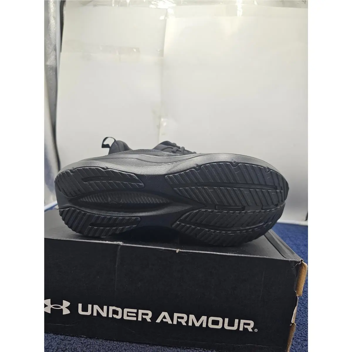 Under Armour shoes - Under Armour Charged Assert 11 - BLACK/BLACK/BLACK (UPC: 198633834717) 4